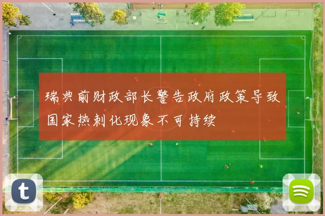 瑞典前财政部长警告政府政策导致国家热刺化现象不可持续